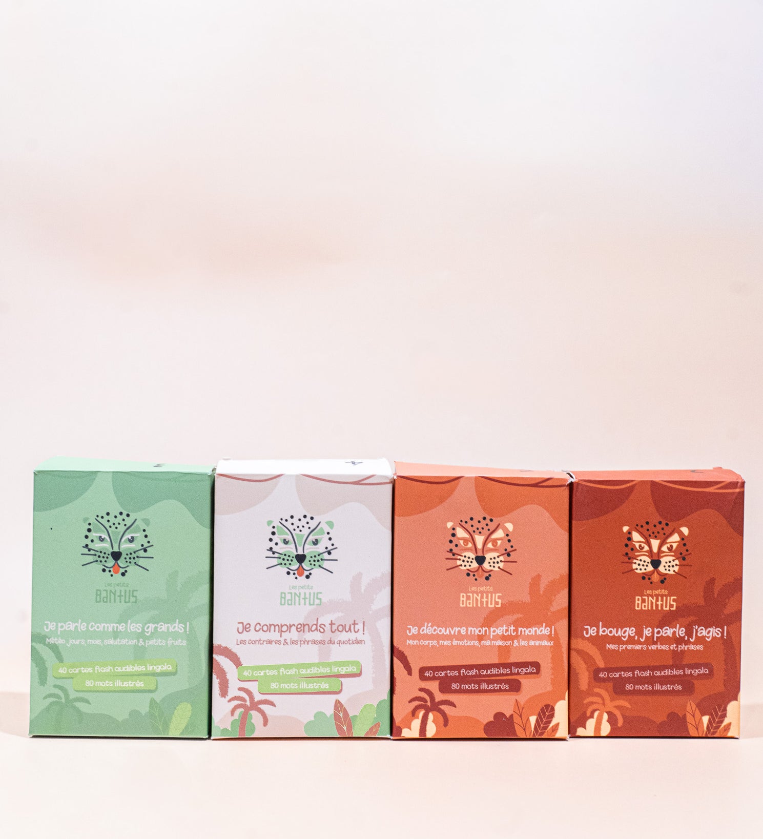 Collection de cartes éducatives audio — Édition Lingala